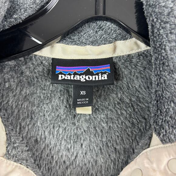 PATAGONIA Pullover Women's Snap-T Re-Tool Polartec Fleece Gorpcore Outdoor- XS - Picture 3 of 7